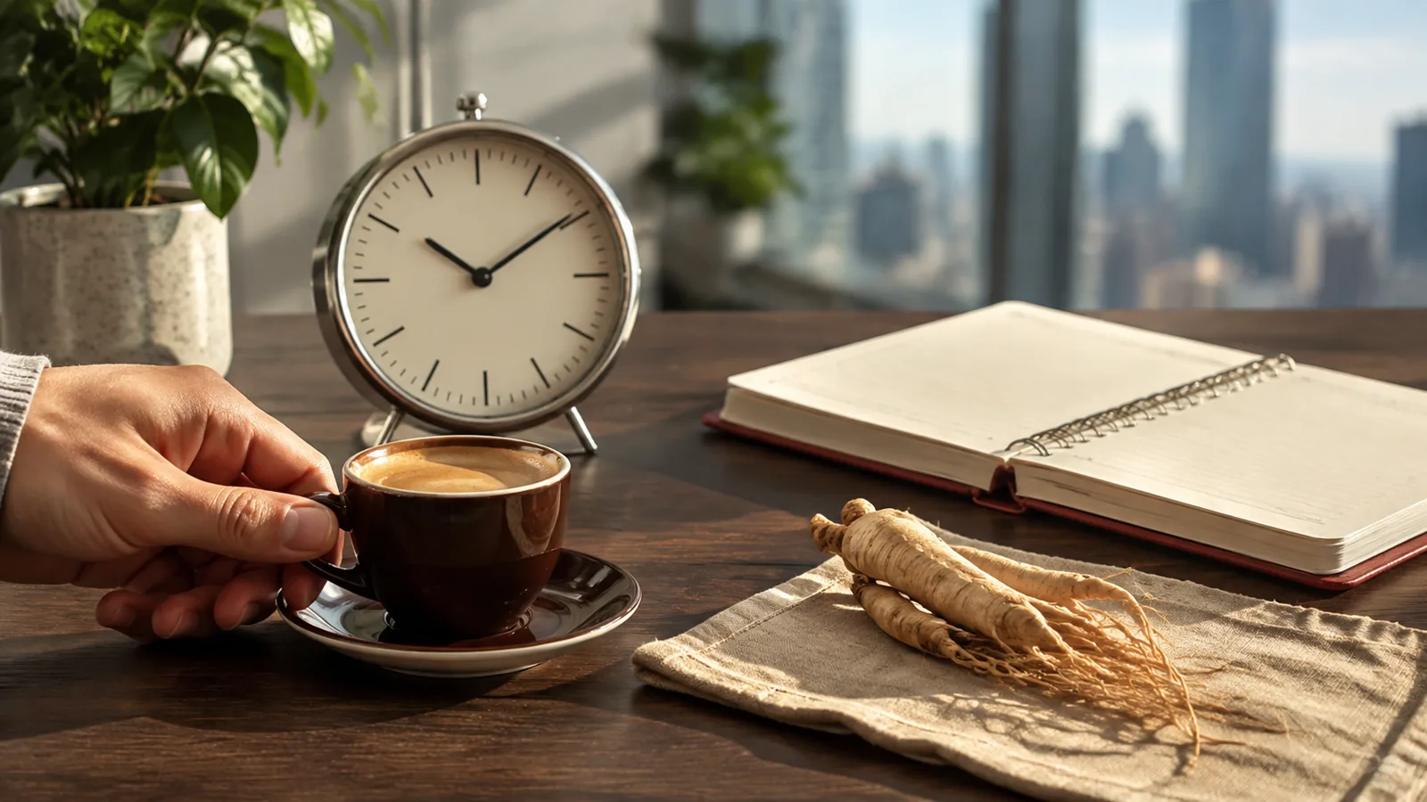 AlphaMax M+ Coffee: кофеин и женьшень — разные источники бодрости